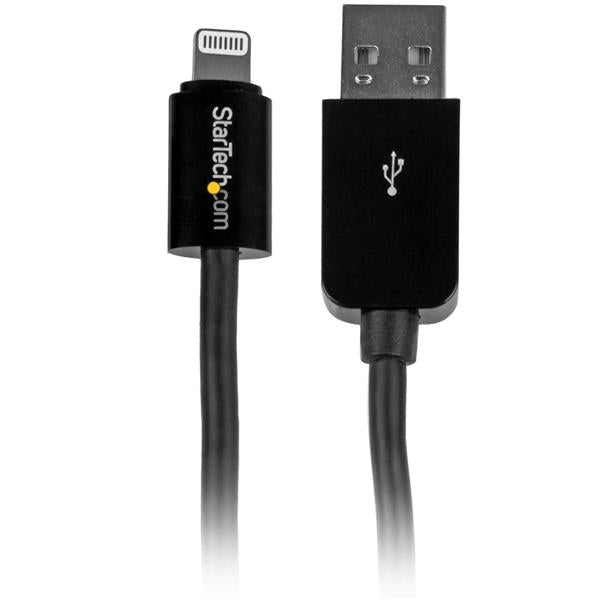 StarTech.com 3m Black Apple Lightning Cable - ONE CLICK SUPPLIES