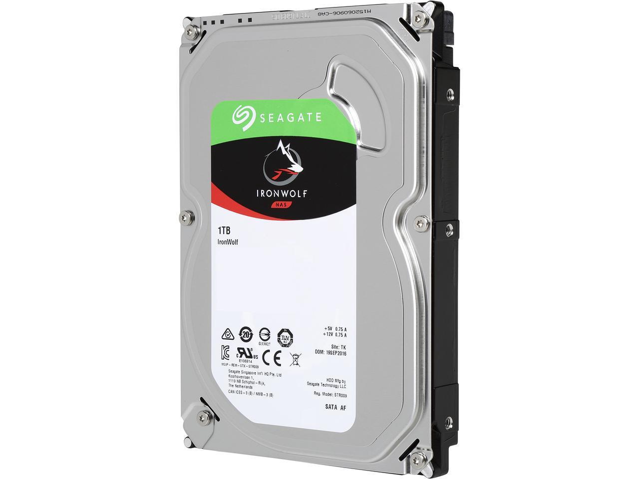 Seagate 1TB Internal IronWolf SATA 3.5 Hard Drive - ONE CLICK SUPPLIES