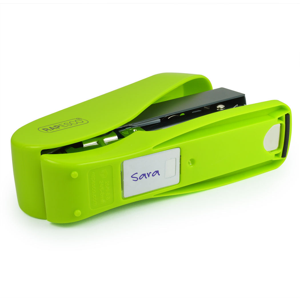 Rapesco Luna Less Effort Half Strip Stapler 50 Sheet Green - 1470 - ONE CLICK SUPPLIES