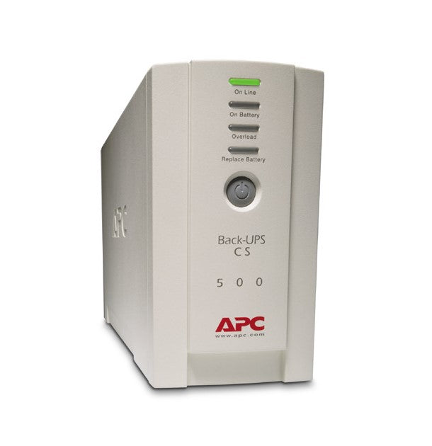 APC Back-UPS Standby Offline 0.5 kVA 500VA 300W 4 AC Outlets - ONE CLICK SUPPLIES