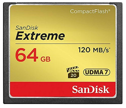 Sandisk Extreme Compact Flash 64GB - ONE CLICK SUPPLIES