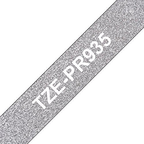 Brother Black On Silver Label Tape 12mm x 8m - TZEPR935 - ONE CLICK SUPPLIES