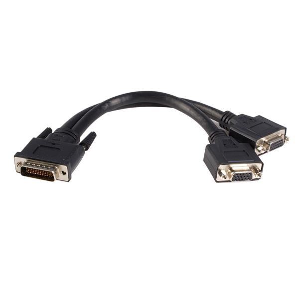 StarTech.com 8in LFH 59 to Dual VGA DMS 59 Cable - ONE CLICK SUPPLIES