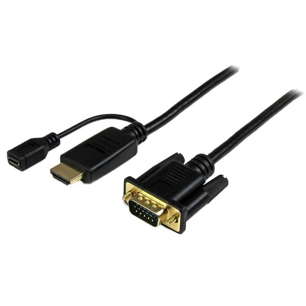 StarTech.com 10ft HDMI to VGA Converter - ONE CLICK SUPPLIES