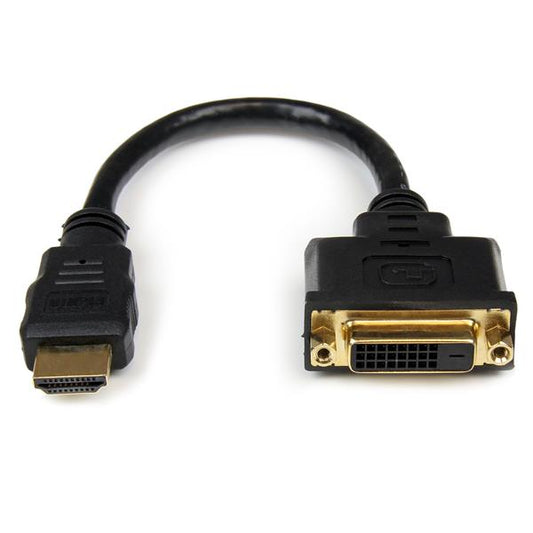 StarTech.com 8in HDMI to DVI D Adaptor - ONE CLICK SUPPLIES