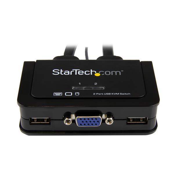 StarTech.com 2 Port USB VGA KVM Switch - ONE CLICK SUPPLIES