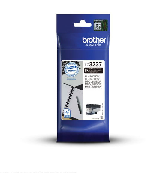 Brother Black Ink Cartridge 65ml - LC3237BK - ONE CLICK SUPPLIES