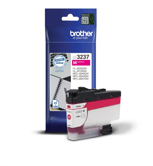 Brother Magenta Ink Cartridge 16ml - LC3237M - ONE CLICK SUPPLIES