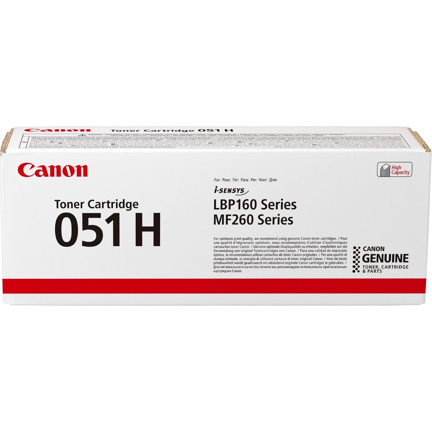 Canon 051HBK Black Standard Capacity Toner Cartridge 4k pages - 2169C002 - ONE CLICK SUPPLIES