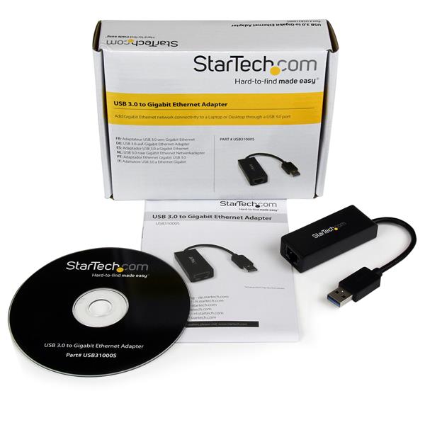 StarTech.com USB 3.0 to Gigabit Ethernet NIC Network - ONE CLICK SUPPLIES