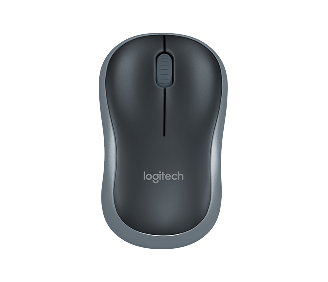 Logitech M185 Grey Wireless Mouse - ONE CLICK SUPPLIES