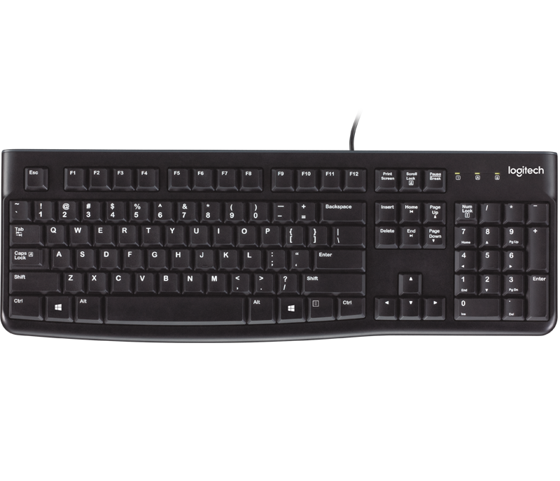 Logitech K120 Keyboard - ONE CLICK SUPPLIES