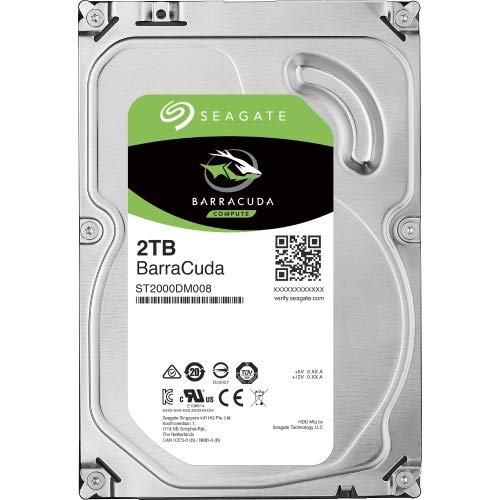 Seagate 2TB BarraCuda SATA 3.5 Int HDD - ONE CLICK SUPPLIES