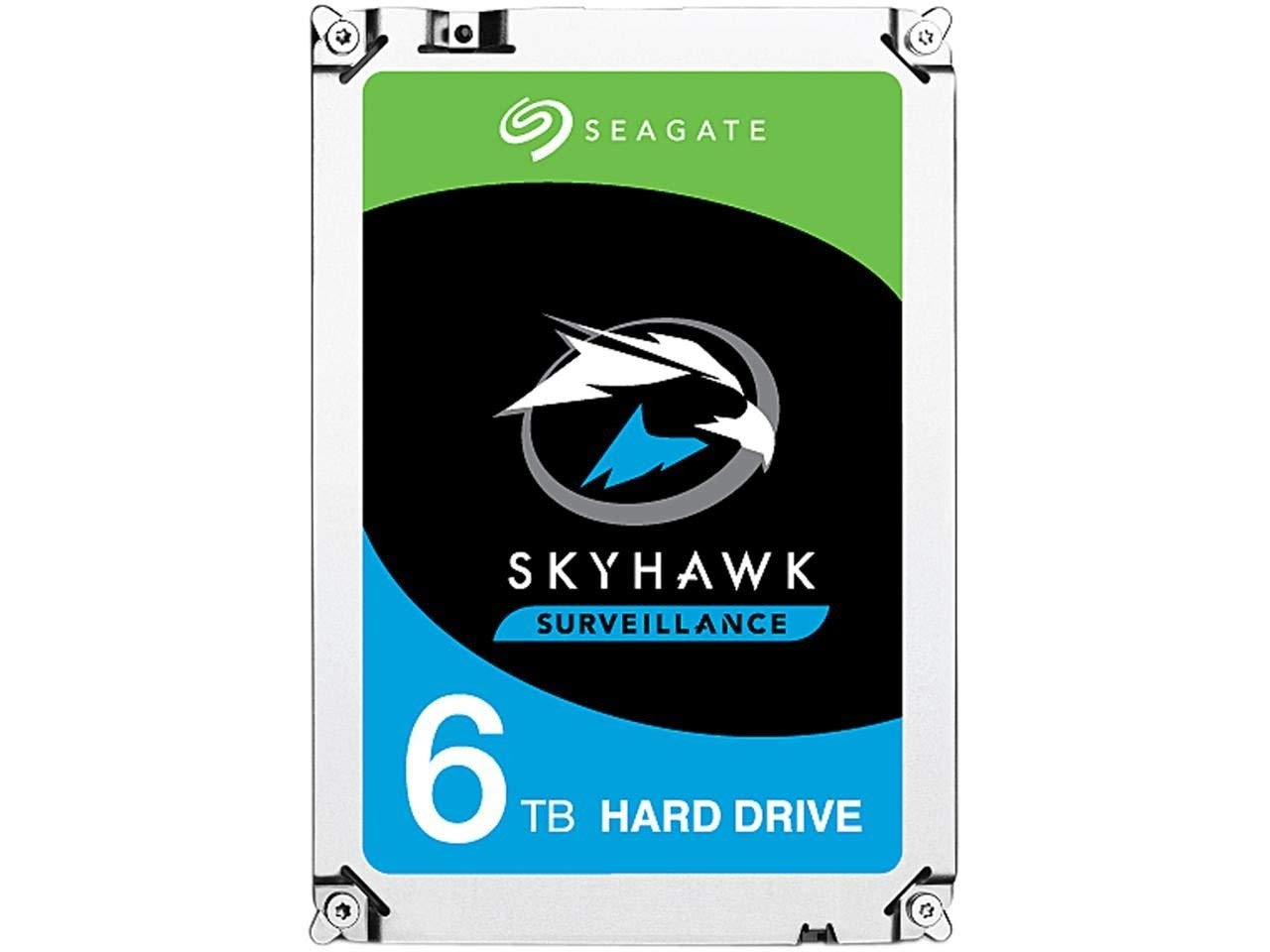 Seagate 6TB SkyHawk SATA 3.5 Int HDD - ONE CLICK SUPPLIES