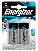 Energizer Max Plus C Alkaline Batteries (Pack 2) - E301324203 - ONE CLICK SUPPLIES