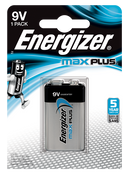 Energizer Max Plus 9V Alkaline Batteries (Pack 1) - E301323303 - ONE CLICK SUPPLIES