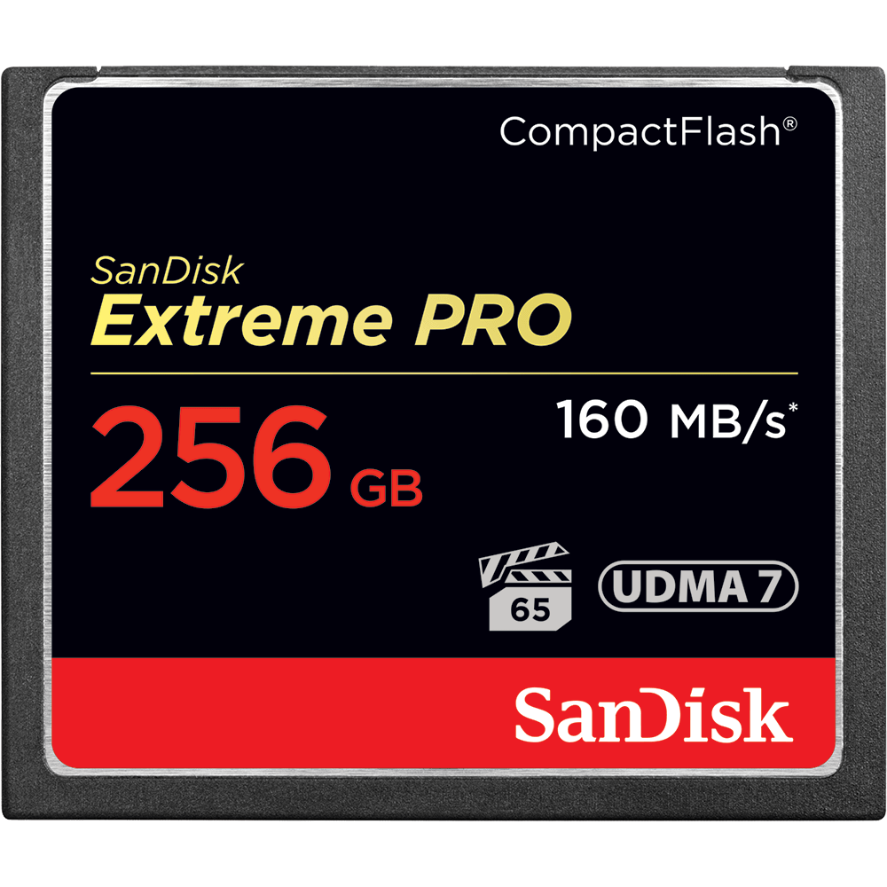 Sandisk 256GB Extreme Pro Compact Flash Card - ONE CLICK SUPPLIES