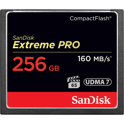 Sandisk 256GB Extreme Pro Compact Flash Card - ONE CLICK SUPPLIES