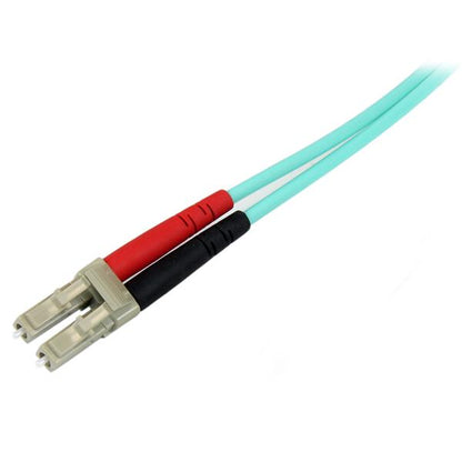 StarTech.com 2m 10 GB Aqua MM 50 125 Duplex Cable - ONE CLICK SUPPLIES