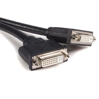 StarTech.com 8in LFH 59 to Dual DVI I DMS 59 Cable - ONE CLICK SUPPLIES