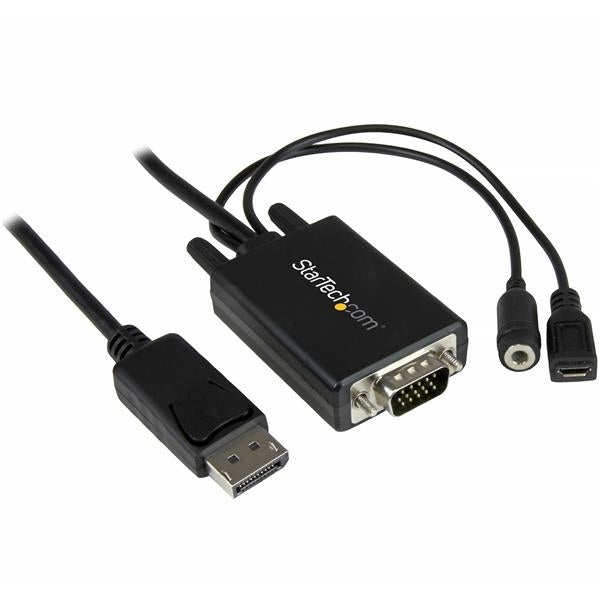 StarTech.com 3m DisplayPort to VGA Adapter - ONE CLICK SUPPLIES