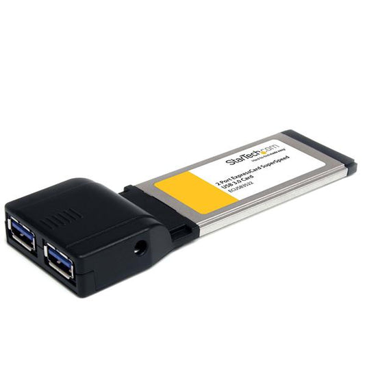 StarTech.com 2 Port ExpressCard SuperSpeed USB 3.0 - ONE CLICK SUPPLIES