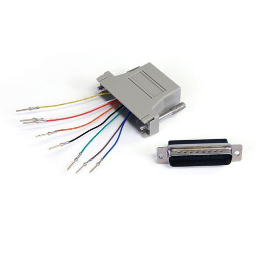 StarTech.com DB25 to RJ45 Modular Adapter - ONE CLICK SUPPLIES