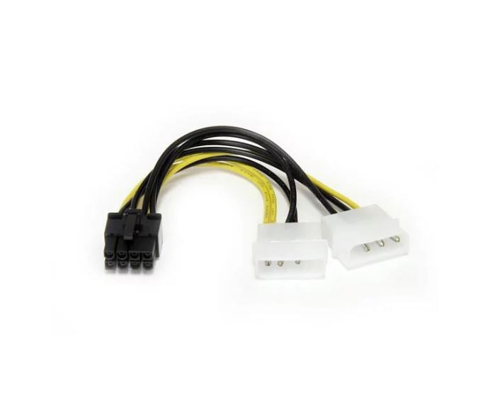 StarTech.com 6in LP4 to 8 Pin PCIE Video Cable - ONE CLICK SUPPLIES