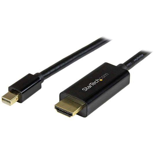 StarTech.com 3m MiniDisplayPort to HDMI Adapter Cable - ONE CLICK SUPPLIES