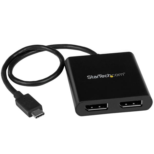 StarTech.com MST Hub USB C to 2 Port DisplayPort - ONE CLICK SUPPLIES