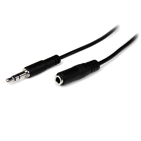 StarTech.com 1m Slim 3.5mm Extension Audio Cable - ONE CLICK SUPPLIES