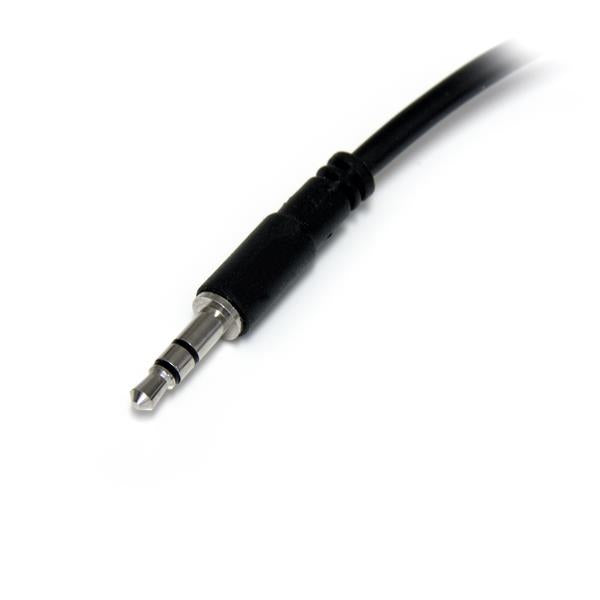 StarTech.com Slim Stereo Splitter M to 2x F Cable - ONE CLICK SUPPLIES