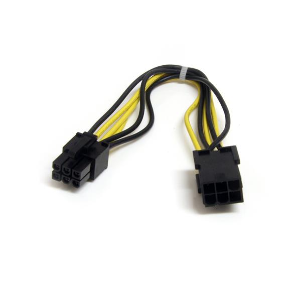 StarTech.com 8in 6 pin PCI Power Extension Cable - ONE CLICK SUPPLIES