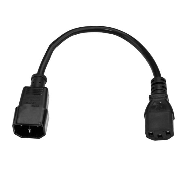 StarTech.com 1m Power Cord C14 to C13 - ONE CLICK SUPPLIES