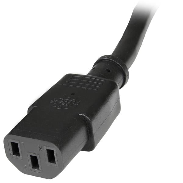 StarTech.com 1m Power Cord C14 to C13 - ONE CLICK SUPPLIES