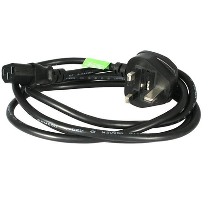 StarTech.com 6 ft Standard UK Computer Power Cord - ONE CLICK SUPPLIES