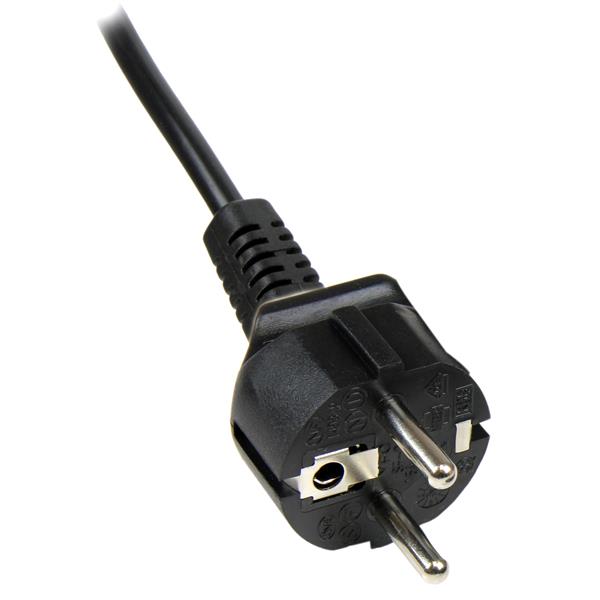 StarTech.com 2m EU 3 Prong Laptop Power Cord - ONE CLICK SUPPLIES