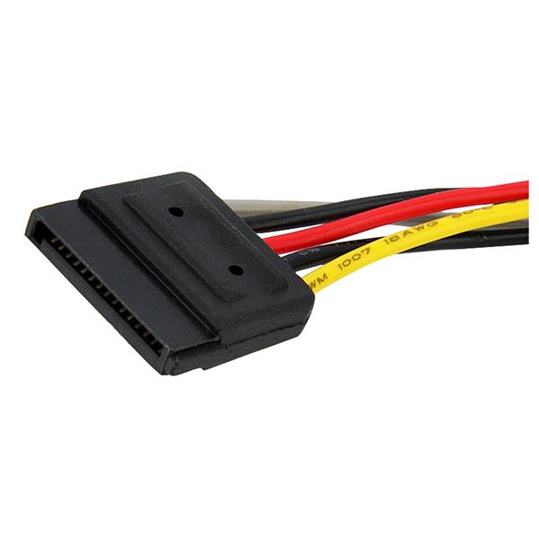 StarTech.com 6in SATA Power Y Splitter Cable - ONE CLICK SUPPLIES