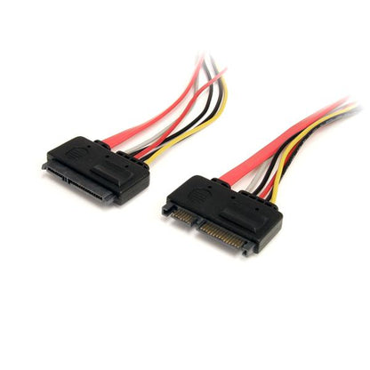 StarTech.com 12in 22 Pin SATA Power Data External Cable - ONE CLICK SUPPLIES