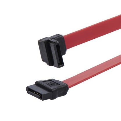 StarTech.com 6in SATA to Left Angle SATA Cable - ONE CLICK SUPPLIES