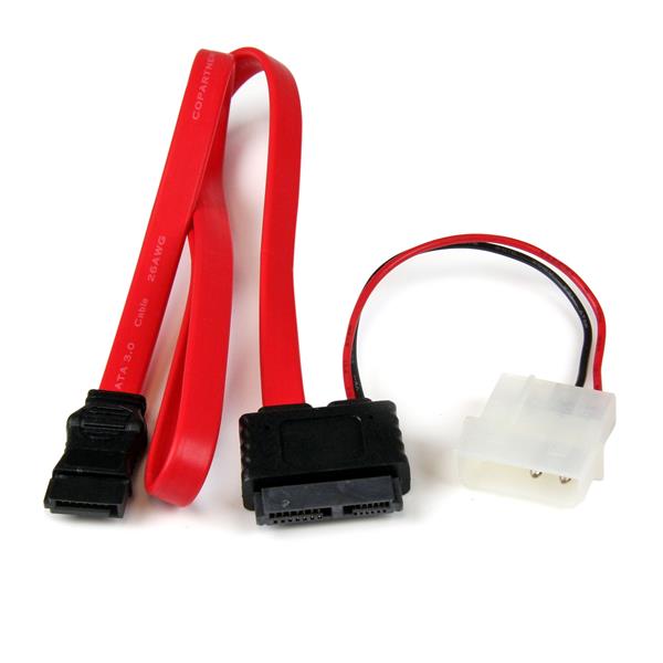 StarTech.com 20in Slimline SATA to SATA Cable - ONE CLICK SUPPLIES