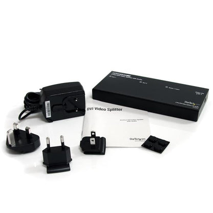 StarTech.com 2 Port DVI Video Splitter with Audio - ONE CLICK SUPPLIES