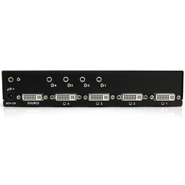 StarTech.com 4 Port DVI Video Splitter with Audio - ONE CLICK SUPPLIES