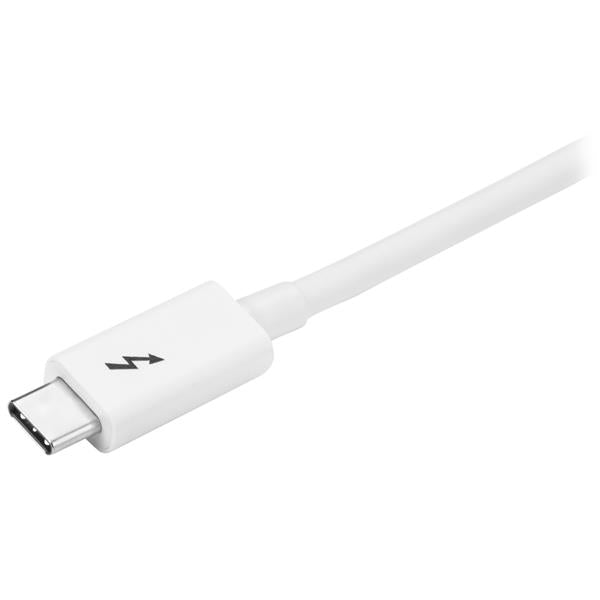 StarTech.com 1m Thunderbolt 3 Cable 20Gbps White - ONE CLICK SUPPLIES