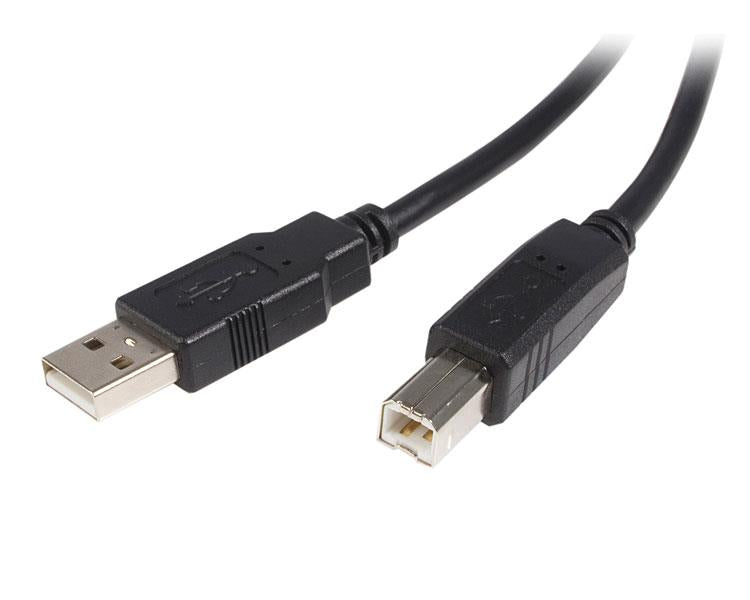 StarTech.com 2m USB 2.0 A to B Cable M to M - ONE CLICK SUPPLIES