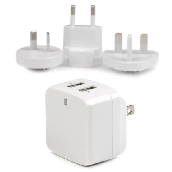 StarTech.com Dual Port USB Wall Charger - ONE CLICK SUPPLIES