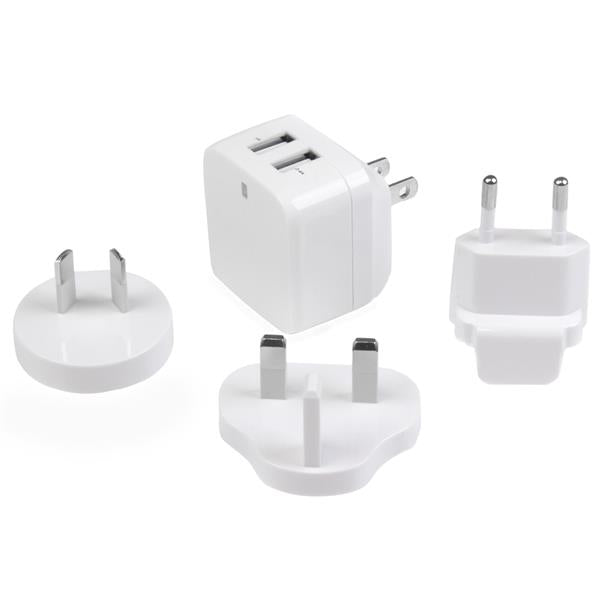 StarTech.com Dual Port USB Wall Charger - ONE CLICK SUPPLIES