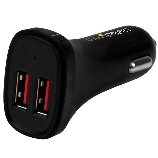 StarTech.com Dual Port USB Car Charger - ONE CLICK SUPPLIES