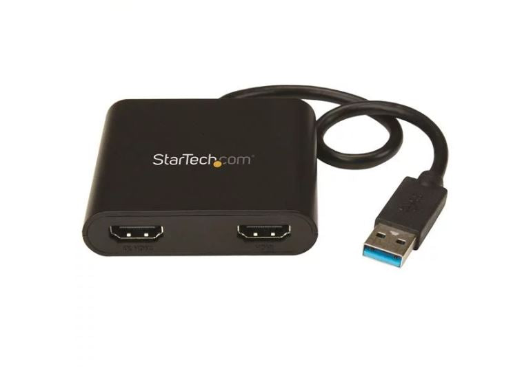 StarTech.com USB 3.0 to Dual HDMI Adapter 4K - ONE CLICK SUPPLIES