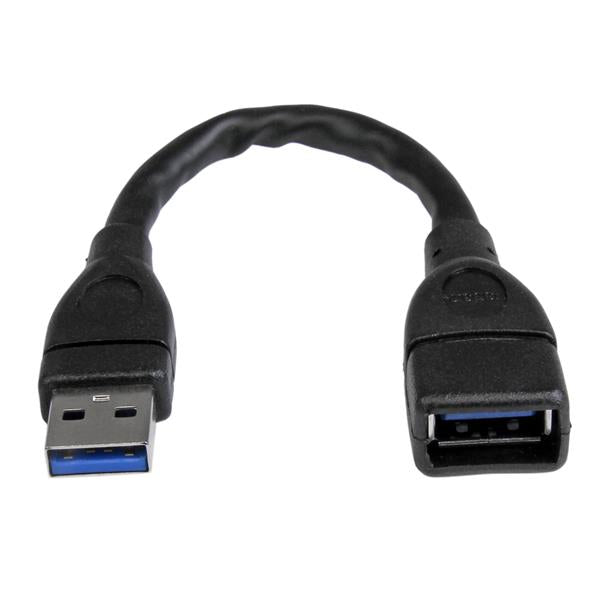 StarTech.com 6in USB 3.0 A to A Extension Cable - ONE CLICK SUPPLIES